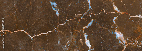 Cuadro en lienzo Natural texture of marble with high resolution, glossy slab marble texture of stone for digital wall tiles and floor tiles, granite slab stone ceramic tile, rustic Matt texture of marble
