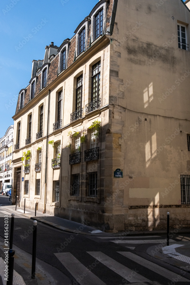 Obraz premium vue du quartier historique de l'île de la Cité à Paris en France