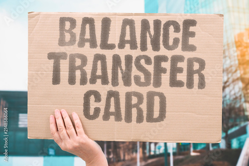 Foto "Balance Transfer Card" Move debt to a lower-rate credit card