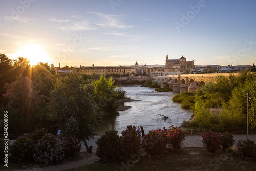Sunset in Cordoba, Spain