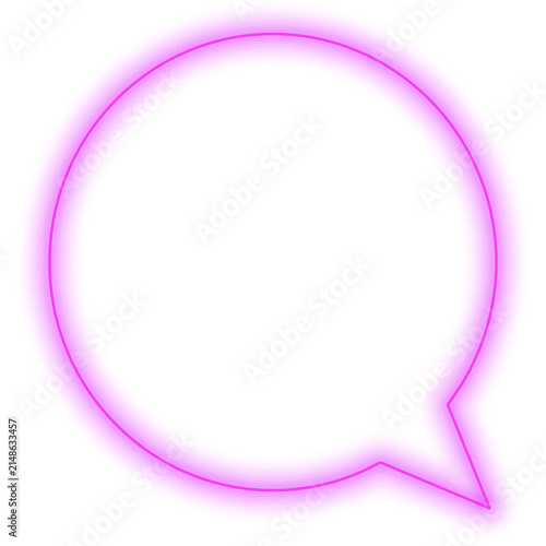 purple speech bubble