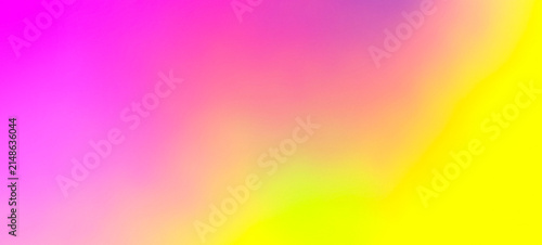 Magenta pink and yellow gradient background blending softly with green tone across wide banner surface design