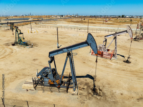 Oil Pumpjacks in Bakersfield, California