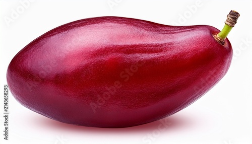 A Whole Java Plum Isolated On A Transparent Background
