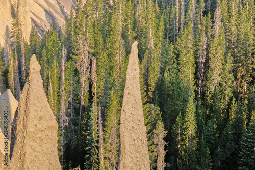 Crater Lake National Park's Pinnacles in the Morning