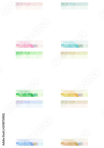 Cute Pastel Vertical Card Templates with White Space, Set of 6