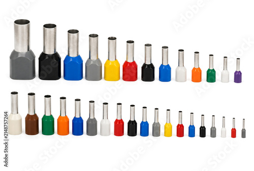 Colorful Insulated Wire Ferrules Set For Secure Electrical Crimping Connections