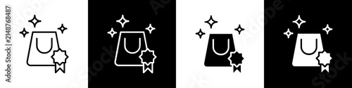 Best Product black and white icon design concept	