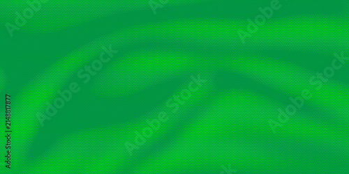 Quadro su tela Abstract vibrant green wave pattern background texture.