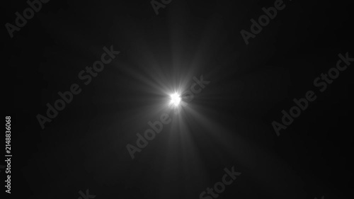 Animation white cc light rays Glitter, shiny, bright, flare footage Isolated white light rays animation. bright light rays effect overlay Glitter, shiny, bright, flare footage Isolated.
