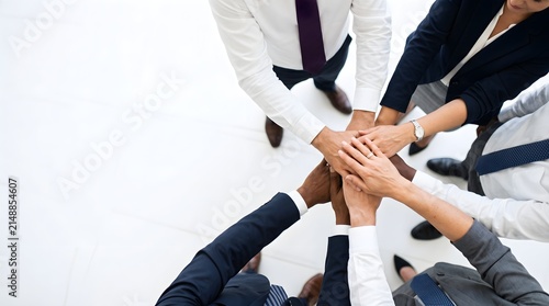 Business Team Hands Together