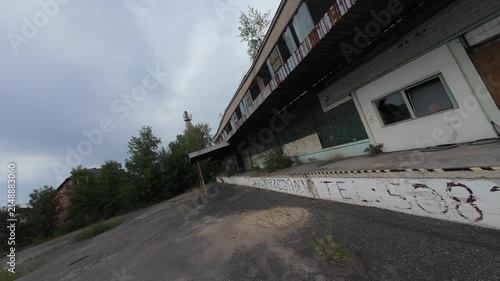 Crazy bando FPV drone shot