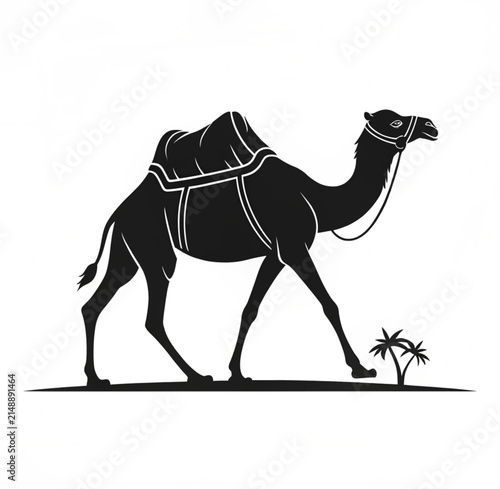 camel in the desert