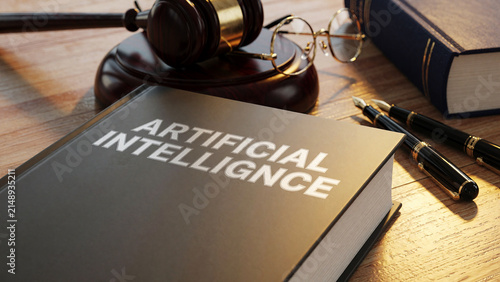 Plakat Artificial Intelligence Regulation Rule Law