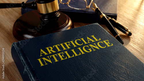 Plakat Artificial Intelligence Regulation Rule Law