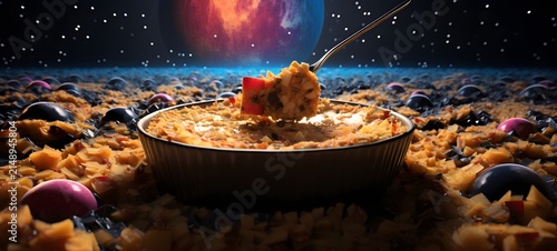 homemade Apple Crumble ,generative AI