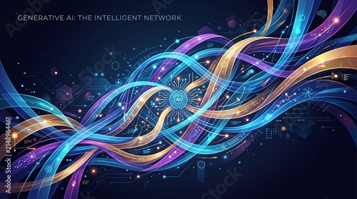 Abstract Data Flow Visualization Representing Modern Neural Network Connectivity and Intelligence