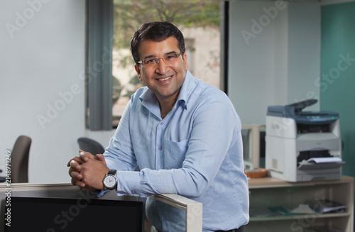 Portrait of an executive