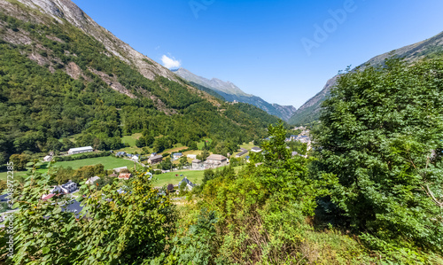 Fotografie Village de Gèdre Gavarnie, Pyrénées