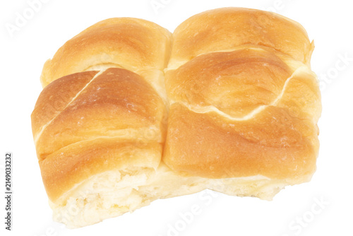 bread isolated on white background