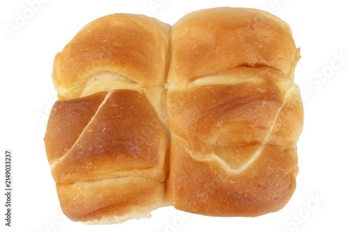 bread isolated on white background