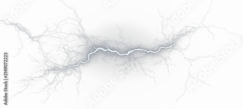 A vibrant display of lightning strikes across a dark background, showcasing electricity