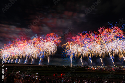 長岡花火大会2026・復興祈願花火フェニックス（会場にて撮影）
