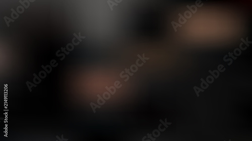 Quadro su tela Abstract blurred background, with dark grey, and muted brown tones