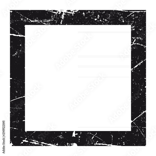 Grunge Frame with Ruled Lines for Text and Design Elements