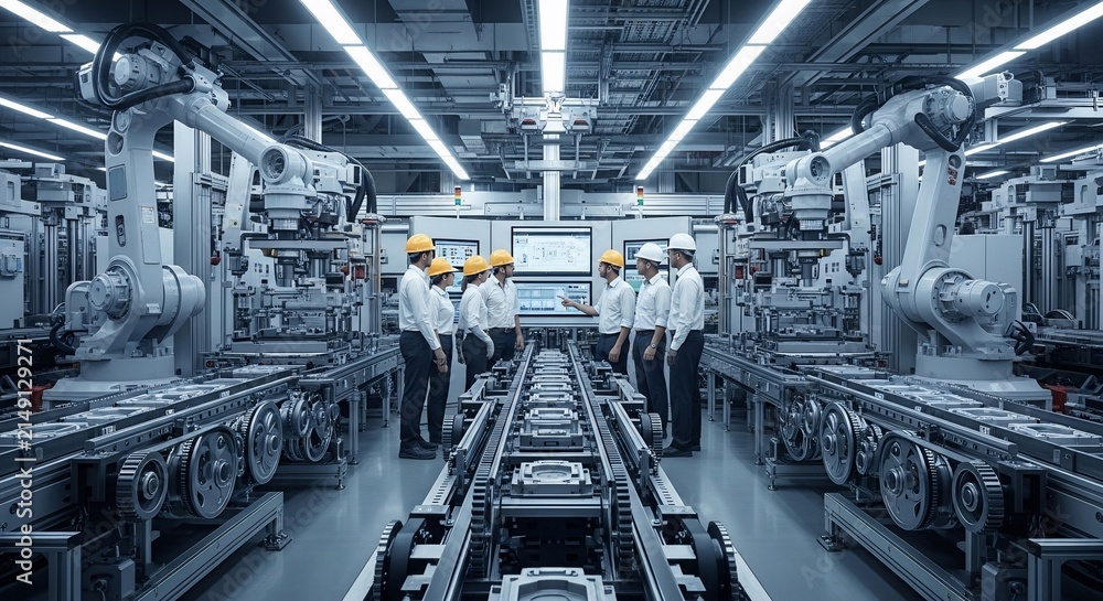 Fototapeta premium Glimpse of Future Assembly