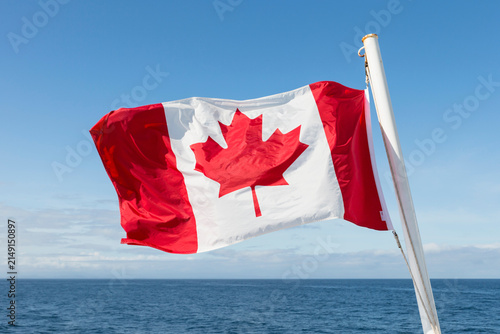 Canada, British, Columbia, Vancouver Island, Port Hardy, Inside Passage, Port Rupert, flag
