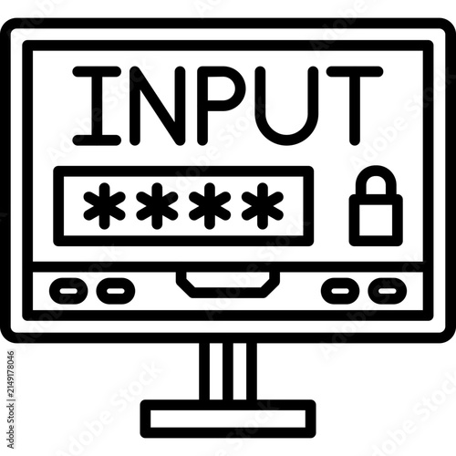 Password Input Icon