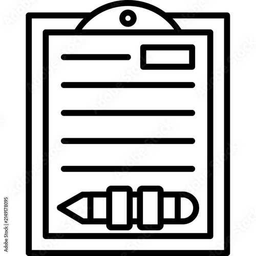 Clipboard Icon