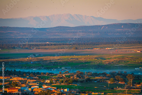 Cityscape of Trujillo (Extremadura, Spain)