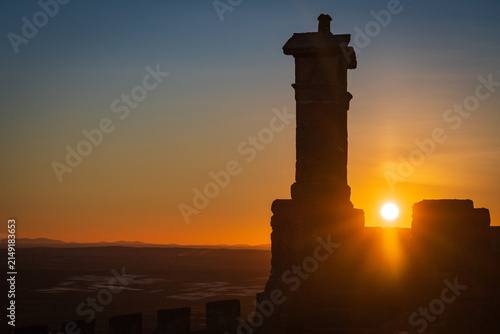 Cityscape of Trujillo (Extremadura, Spain)