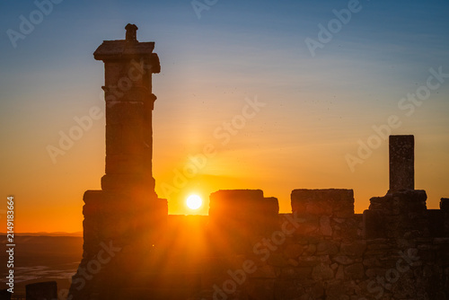 Cityscape of Trujillo (Extremadura, Spain)