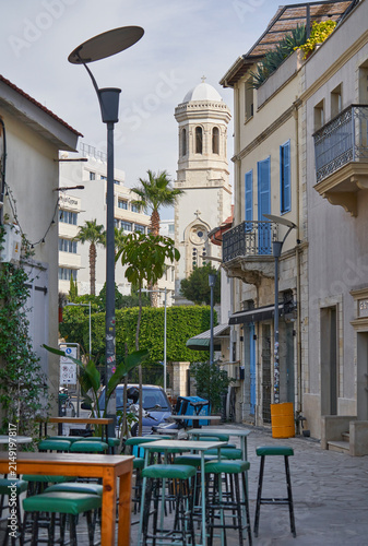 Walking around Limassol old town, Cyprus  