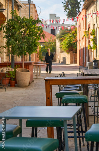 Walking around Limassol old town, Cyprus  