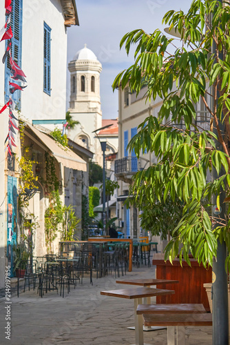 Walking around Limassol old town, Cyprus  