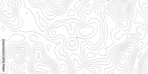 Black and white lines seamless Topographic map patterns, topography line map. Vintage outdoors style. The stylized height of the topographic map contour in lines and contours isolated on transparent.