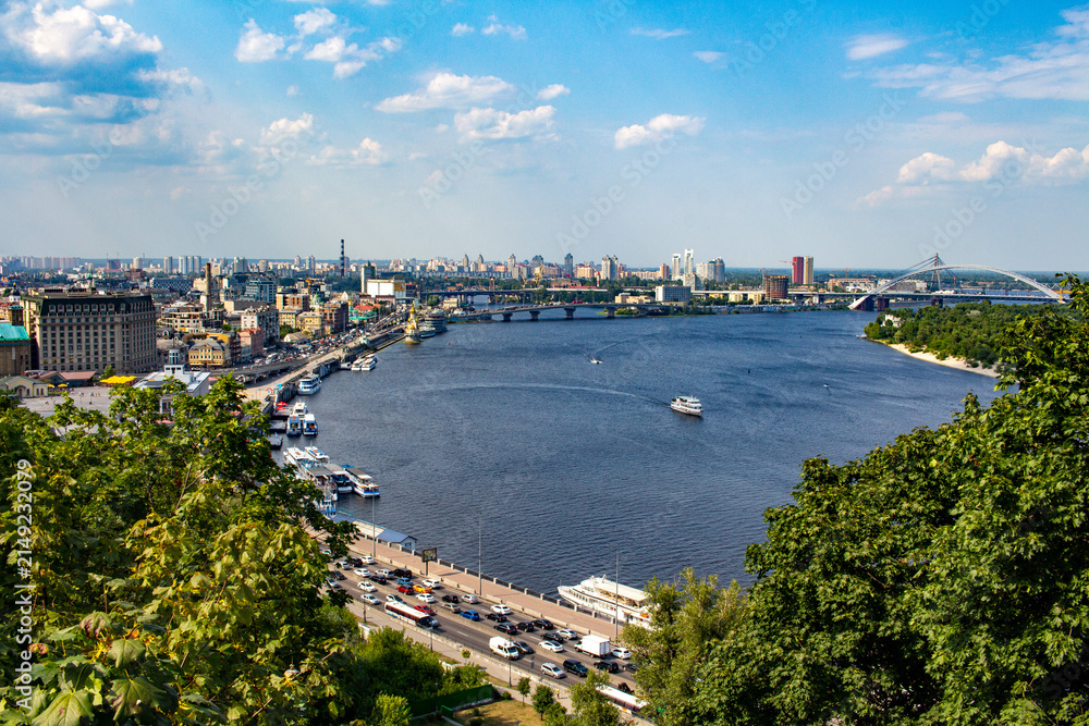Obraz premium the city of Kyiv