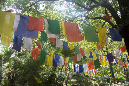Fotografie buddhist prayer flags