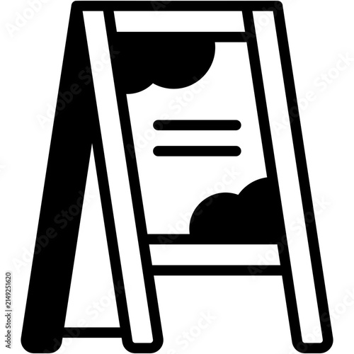 Signboard Billboard Advertising Display Vector Illustration