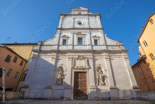 Lucca - The facade of church Chiesa di San Paolino