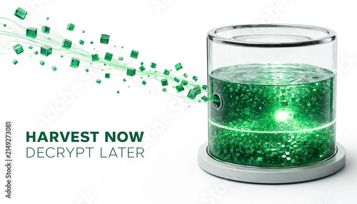 Harvest Now Decrypt Later Data Interception into Storage Receptacle