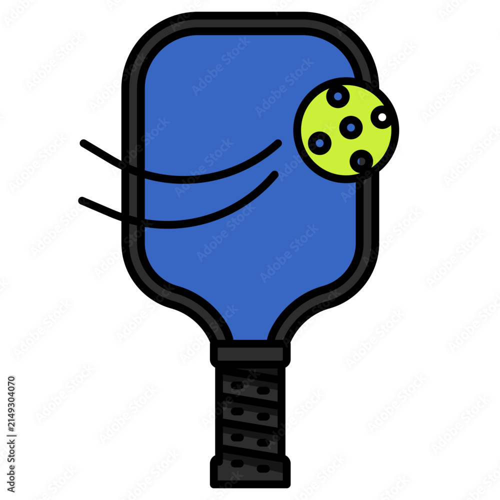Fototapeta premium pickleball icon