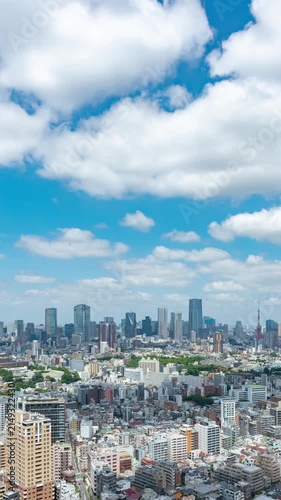 東京風景　タイムラプス