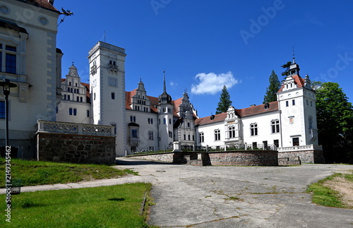 Boitzenburg in der Uckermark, Innenhof vom Renaissanceschloss