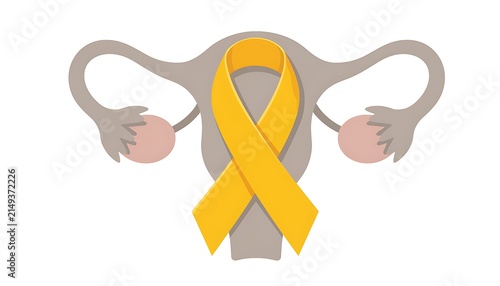 Colorful paper ribbon bow with heart cutouts decoration.