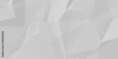 White blank crumpled paper texture background, creased old poster texture backdrop surface, empty wrinkled paper design with soft folds and natural grain for text, artwork and creative layout